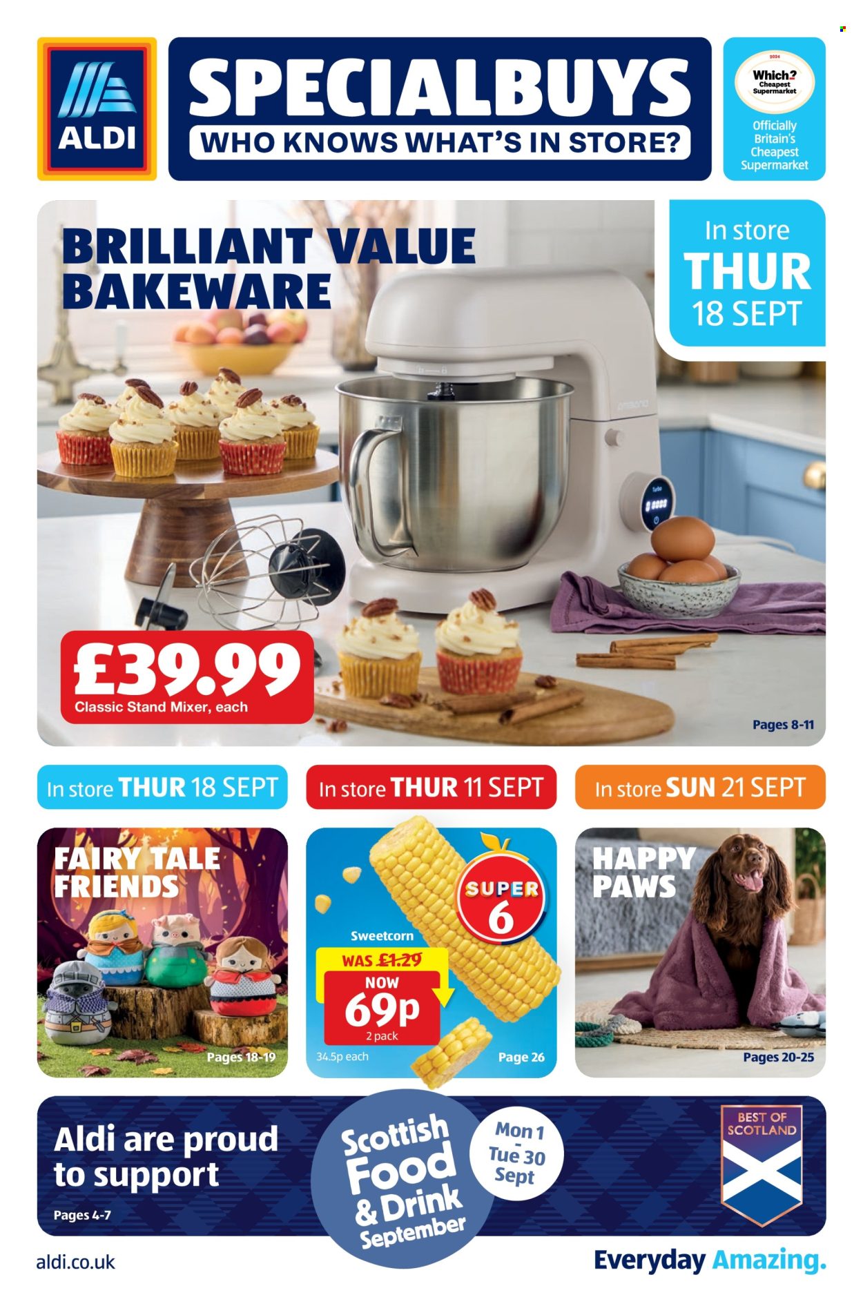 Aldi offer - 18/09/2025 - 24/09/2025. Page 1