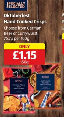 Oktoberfest Hand Cooked Crisps