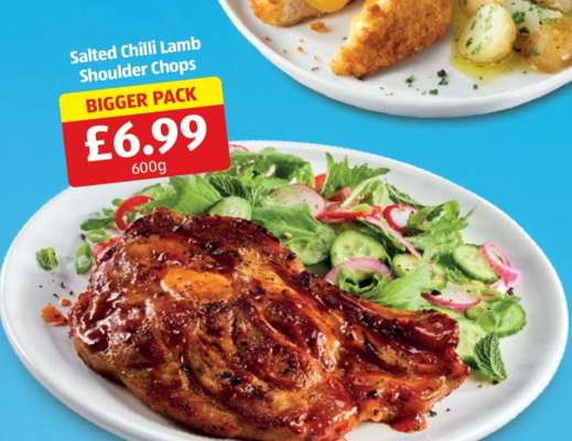Salted Chilli Lamb Shoulder Chops
