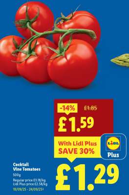 Cocktail Vine Tomatoes