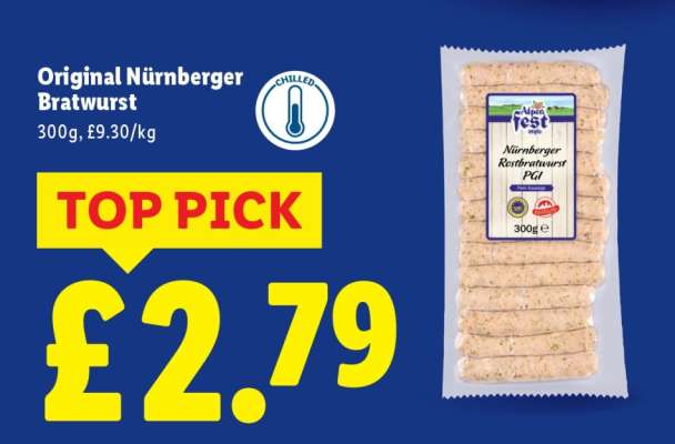 Original Nürnberger Bratwurst