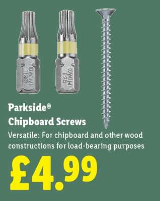 PARKSIDE® Chipboard Screws
