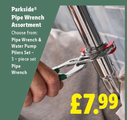 Parkside Pipe Wrench Assortment