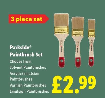 PARKSIDE Paintbrush Set