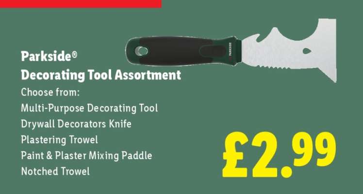 Parkside Decorating Tool Assortment