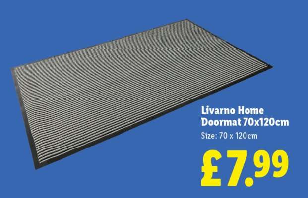 Livarno Home Doormat 70x120cm