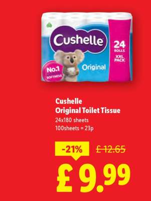 Cushelle Original Toilet Tissue