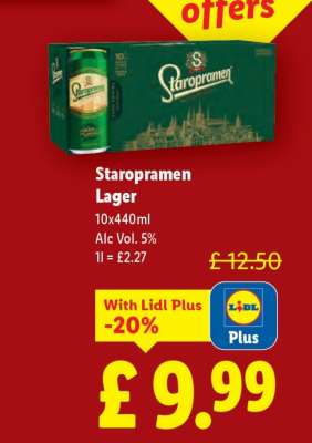Staropramen Lager