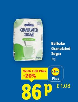 Belbake Granulated Sugar