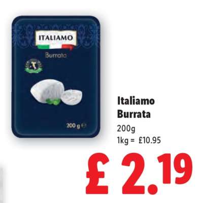 Italiamo Burrata