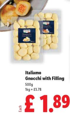 Italiano Gnocchi with Filling