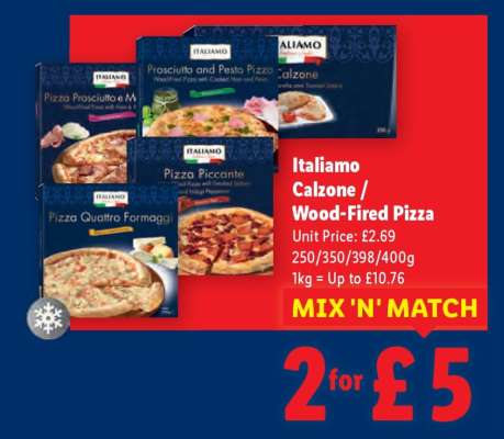Italiamo Calzone / Wood-Fired Pizza