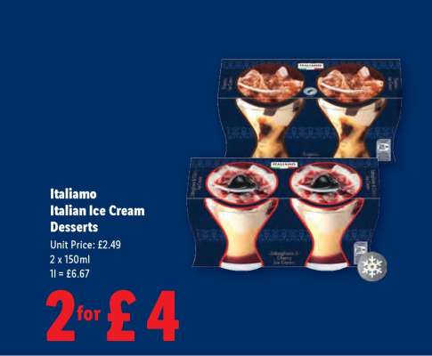 Italiamo Italian Ice Cream Desserts