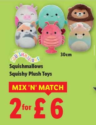 Squishmallows Squishy Plush Toys
