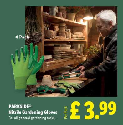 PARKSIDE Nitrile Gardening Gloves