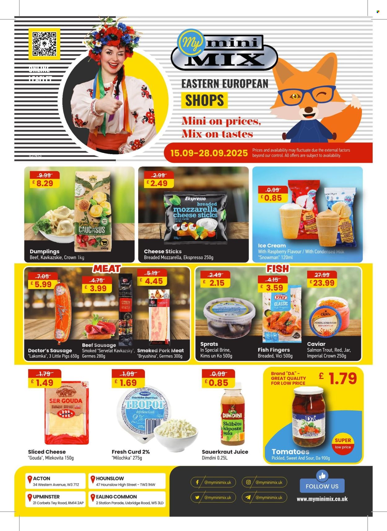 MyMINIMIX offer - 15/09/2025 - 28/09/2025. Page 1