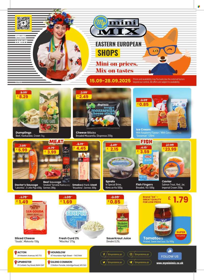 MyMINIMIX offer  - 15/09/2025 - 28/09/2025.