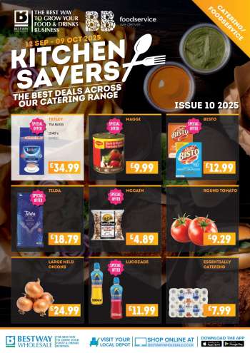 Bestway offer  - 12/09/2025 - 09/10/2025.