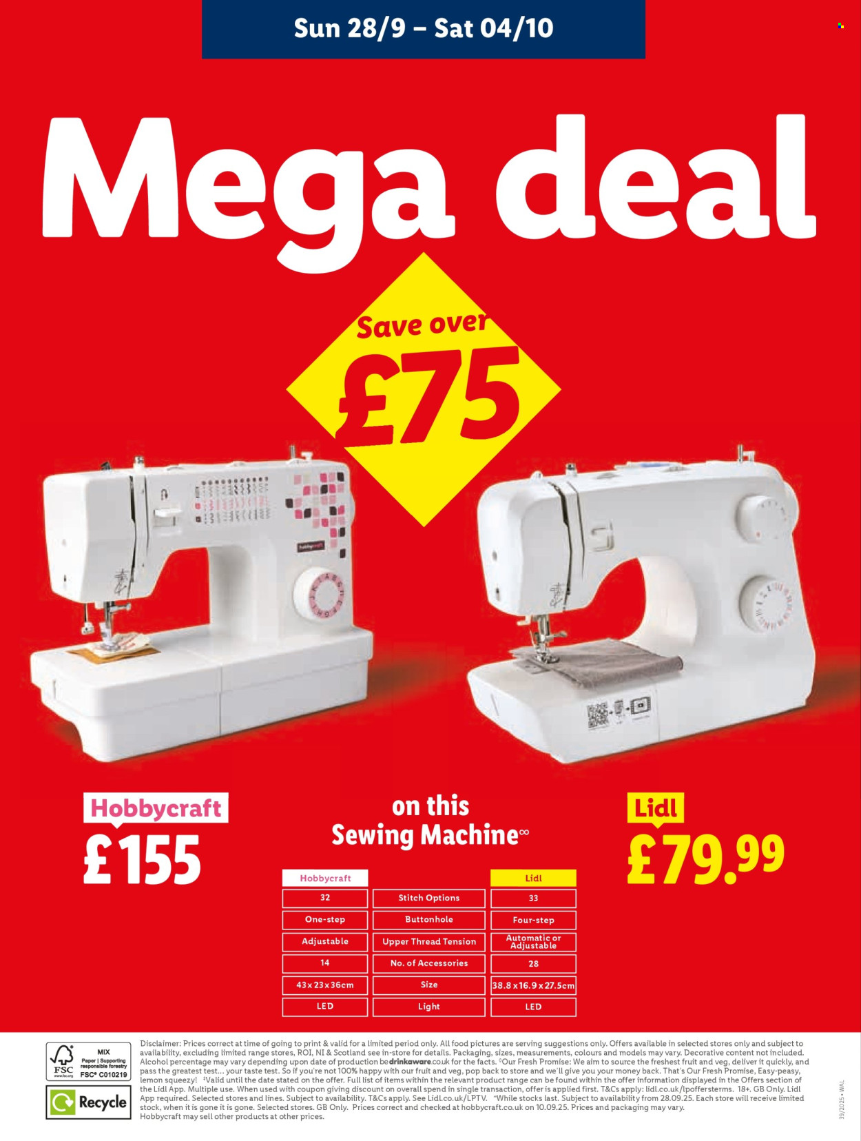 Lidl offer - 25/09/2025 - 01/10/2025. Page 28