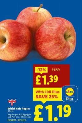 British Gala Apples
