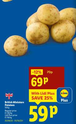 British Miniature Potatoes