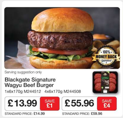 Blackgate Signature Wagyu Beef Burger