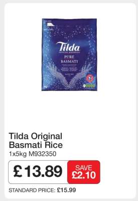 Tilda Original Basmati Rice