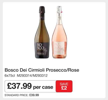 Bosco Dei Cirmioli Prosecco Rosé