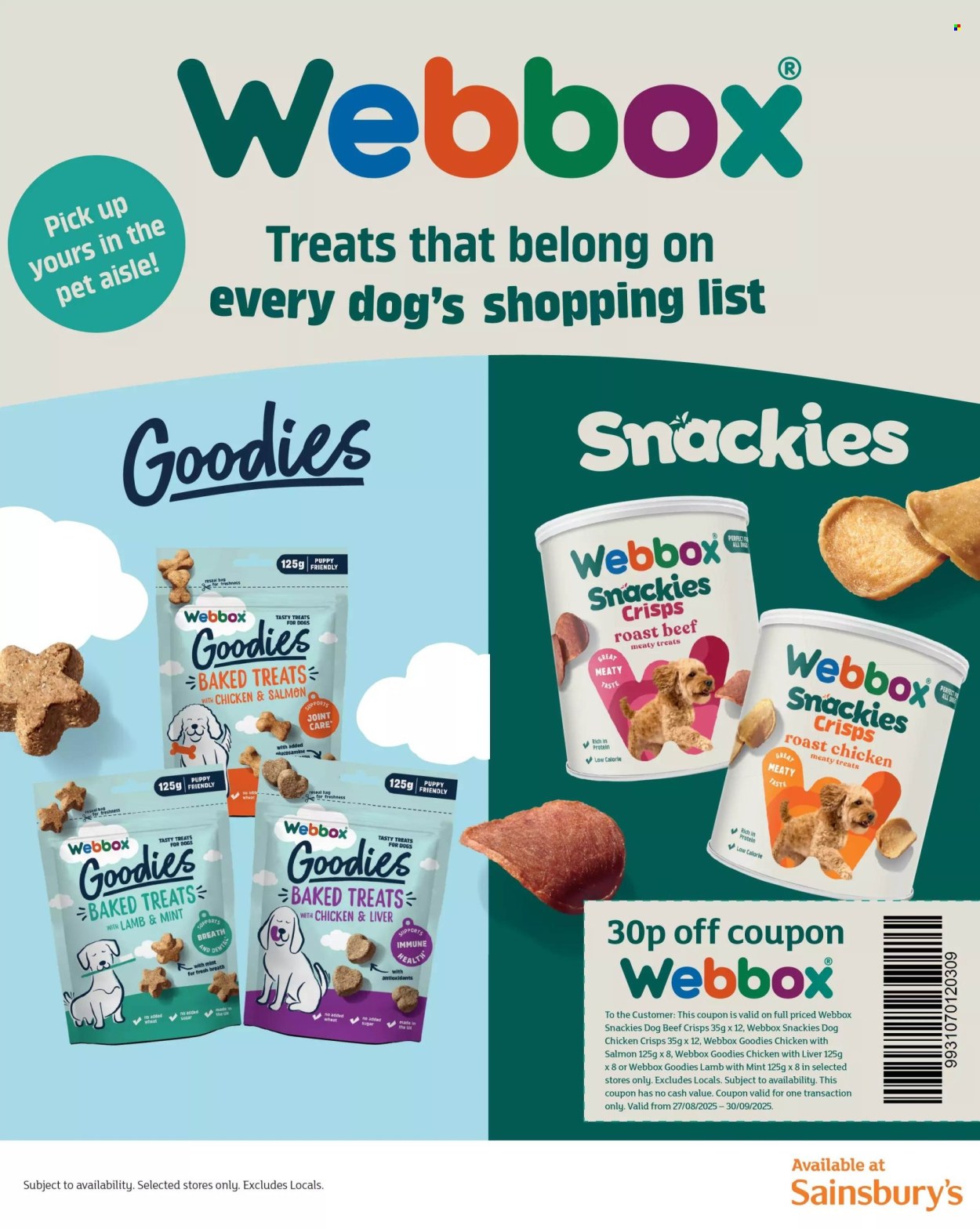Sainsbury's offer - 01/09/2025 - 30/09/2025. Page 137