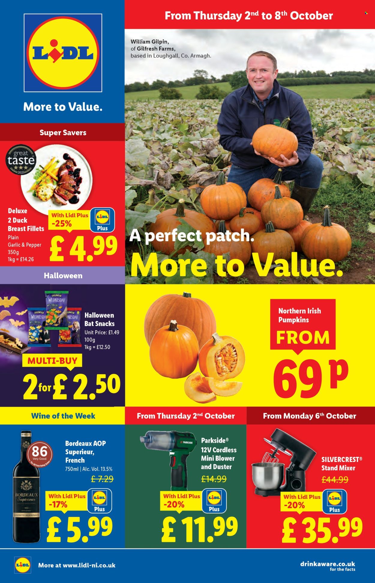 Lidl offer - 02/10/2025 - 08/10/2025. Page 1