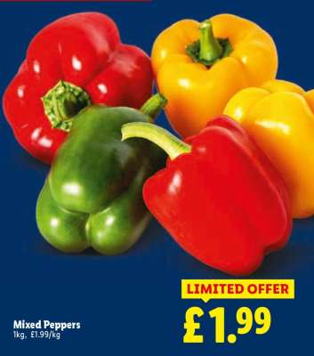 Mixed Peppers
