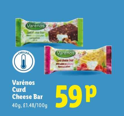 Varėnos Curd Cheese Bar