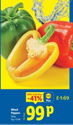 Mixed Peppers