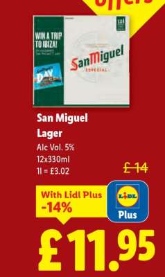 San Miguel Lager