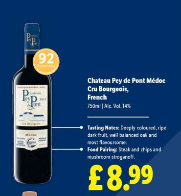 Chateau Pey de Pont Médoc Cru Bourgeois, French
