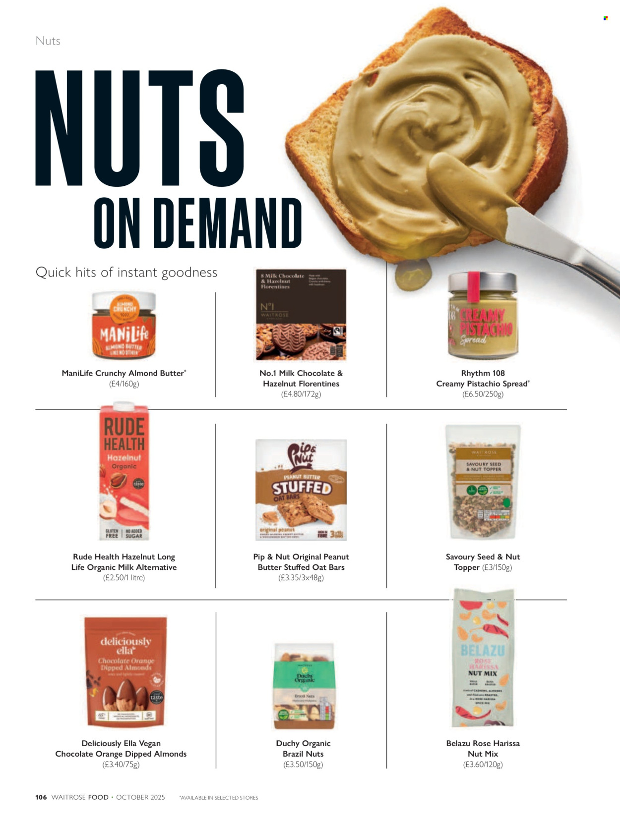 Waitrose offer - 01/10/2025 - 31/10/2025. Page 106