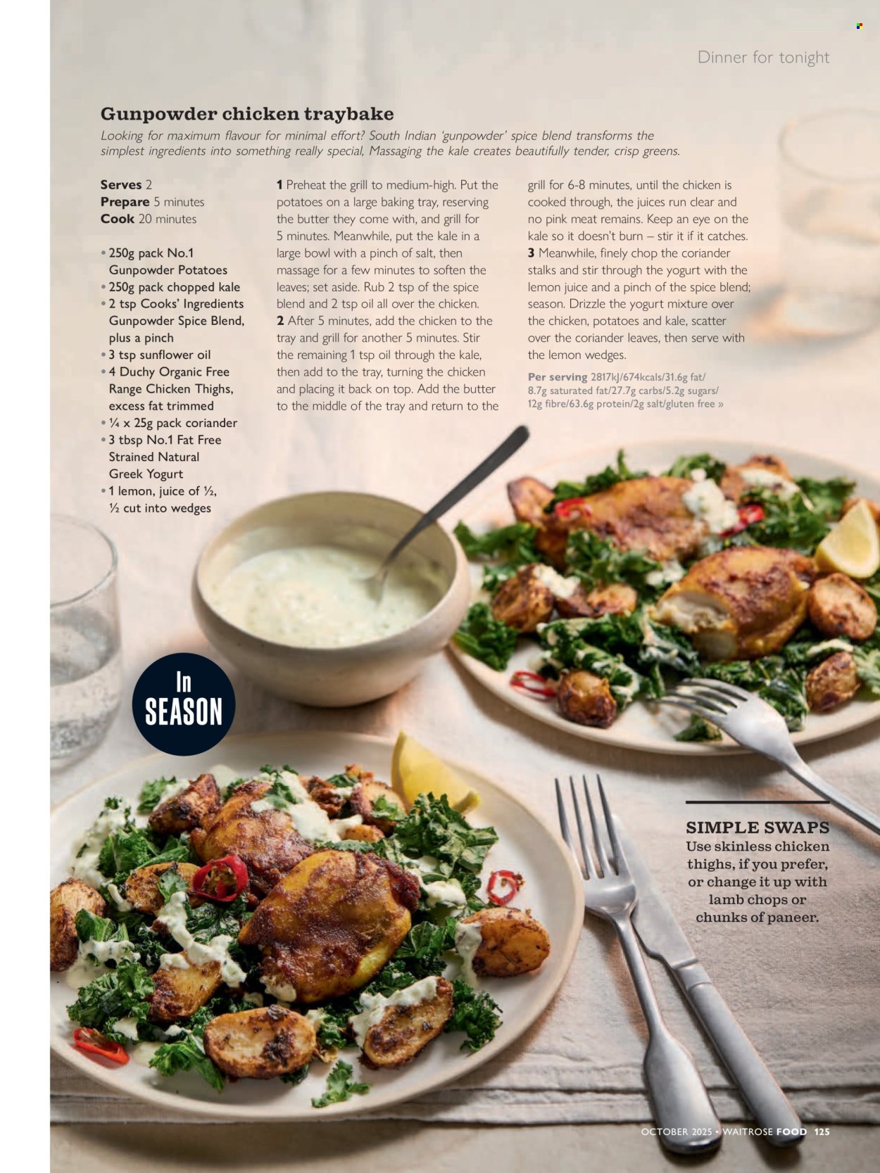 Waitrose offer - 01/10/2025 - 31/10/2025. Page 125