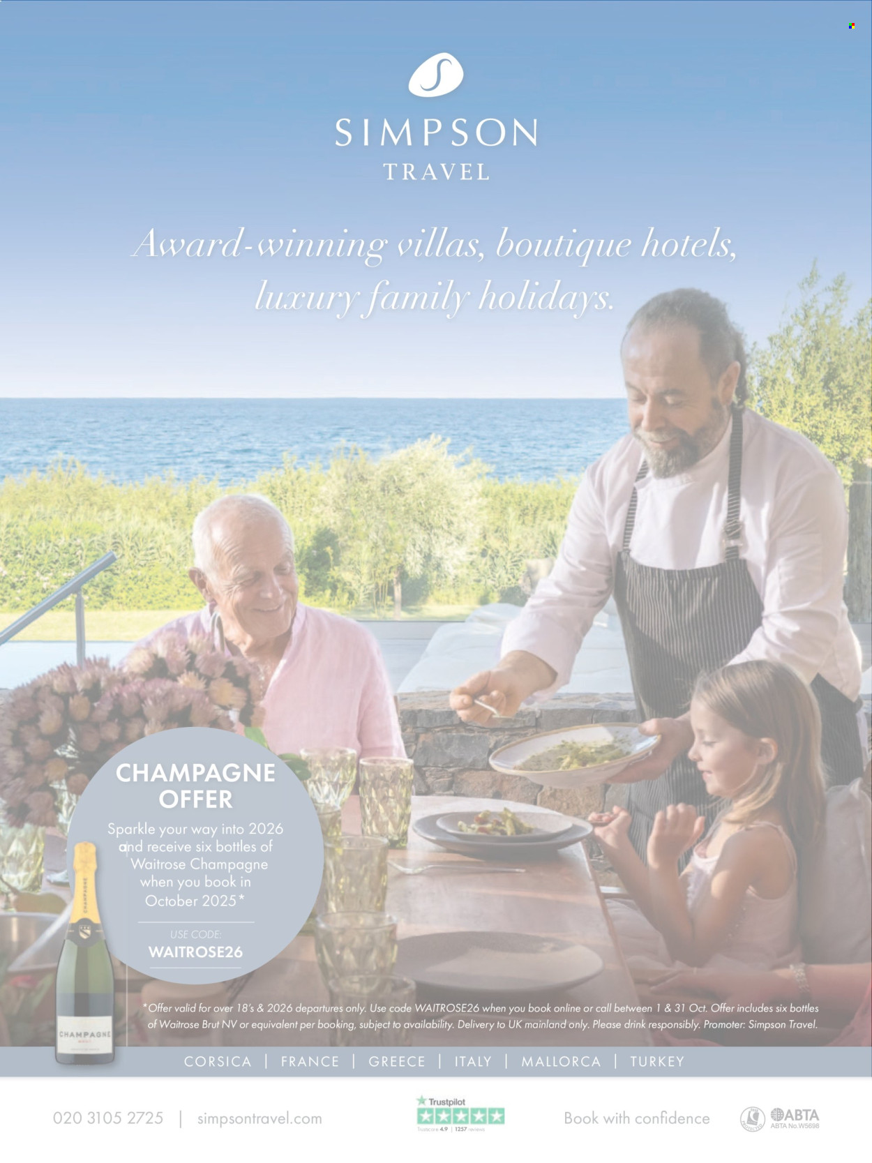 Waitrose offer - 01/10/2025 - 31/10/2025. Page 136