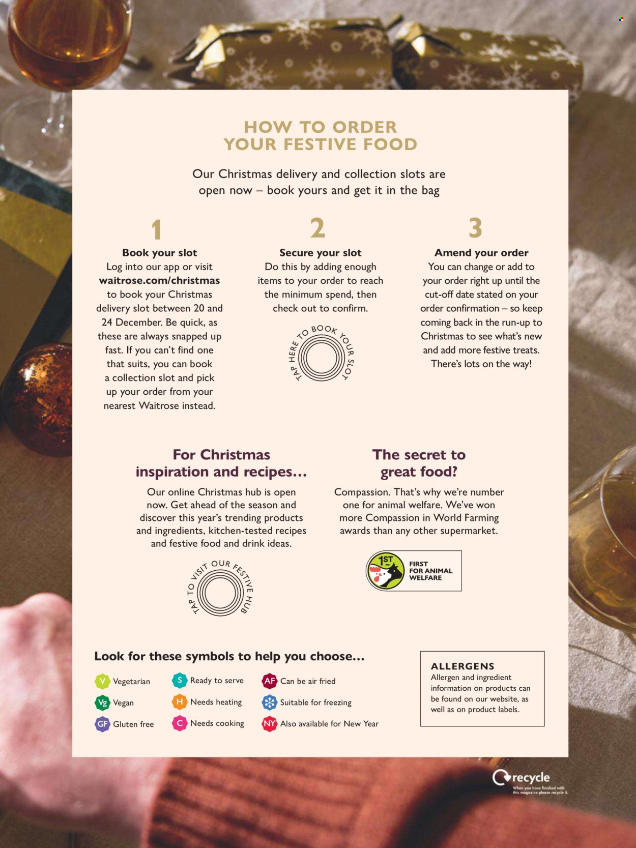 Waitrose offer. Page 3