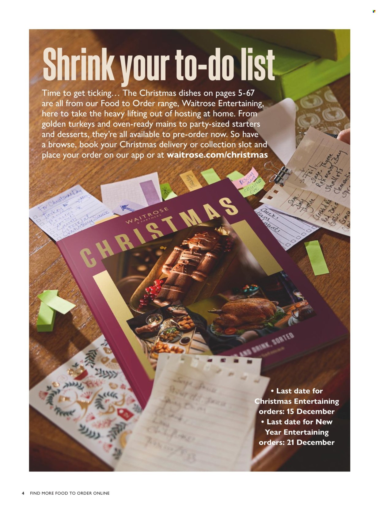 Waitrose offer. Page 4