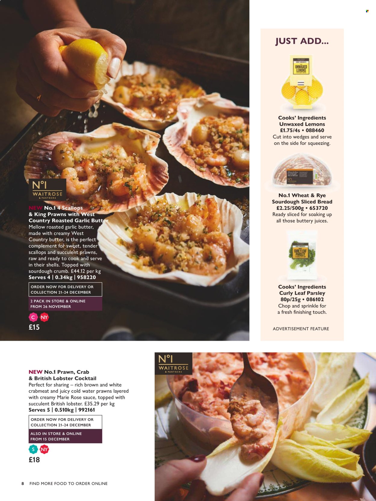 Waitrose offer. Page 8