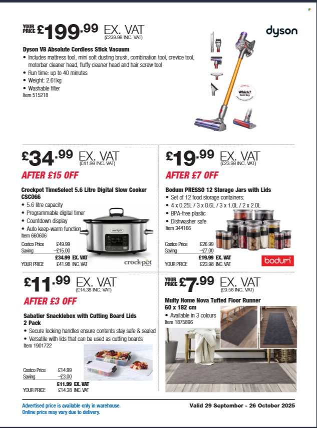 Costco offer - 29/09/2025 - 26/10/2025. Page 3