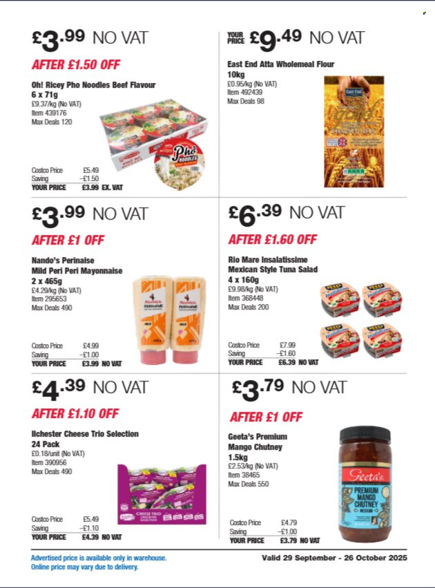 Costco offer - 29/09/2025 - 26/10/2025. Page 15
