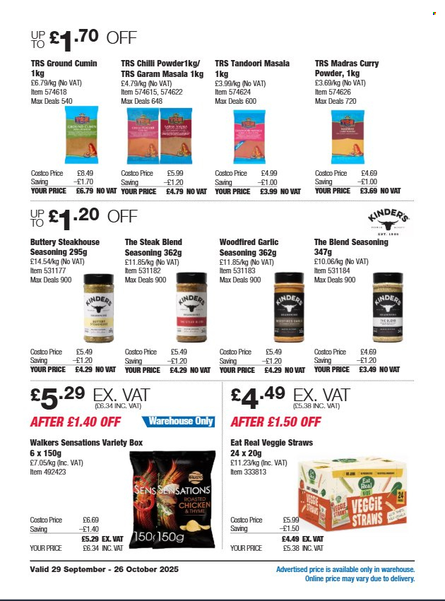 Costco offer - 29/09/2025 - 26/10/2025. Page 16