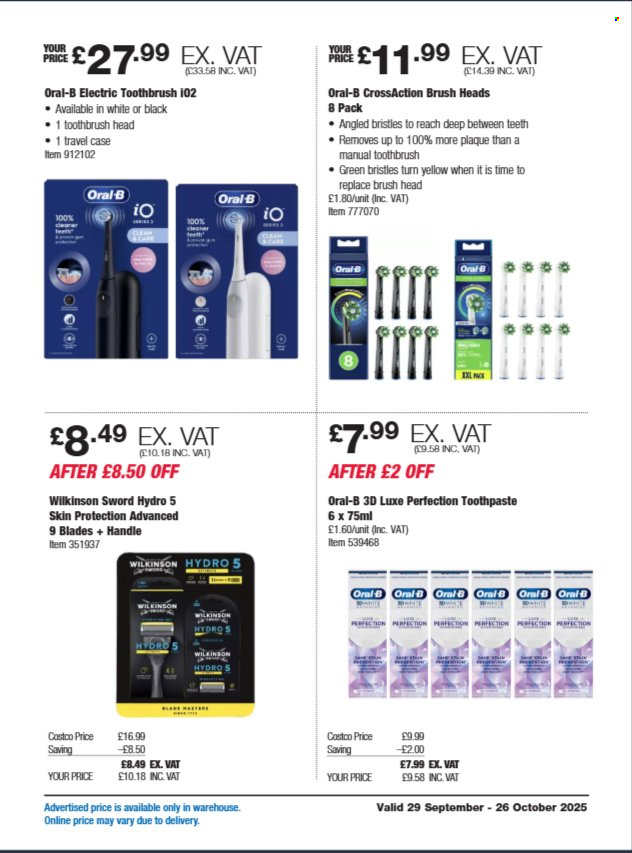 Costco offer - 29/09/2025 - 26/10/2025. Page 23
