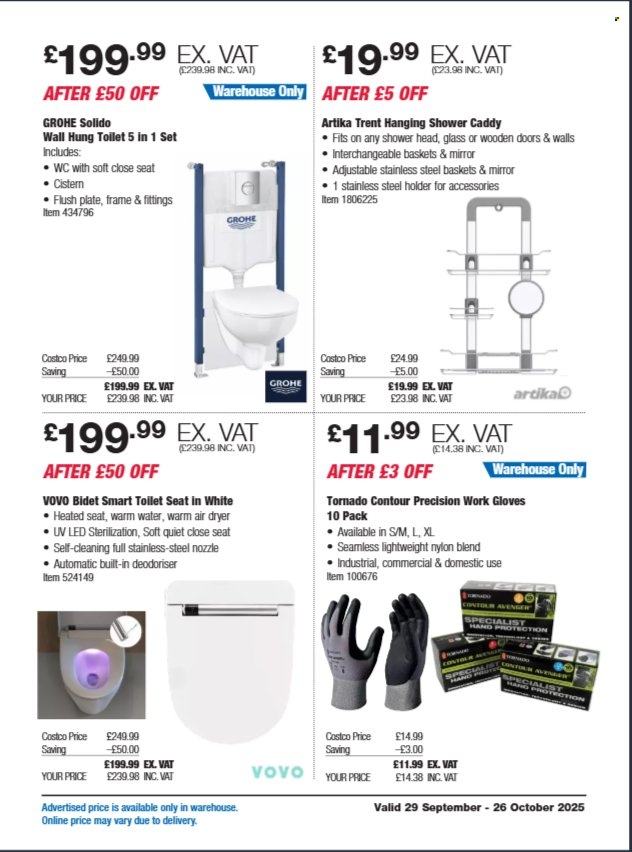 Costco offer - 29/09/2025 - 26/10/2025. Page 11