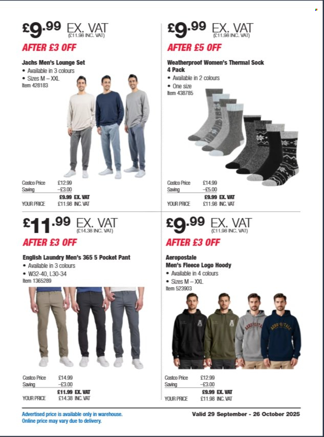 Costco offer - 29/09/2025 - 26/10/2025. Page 13