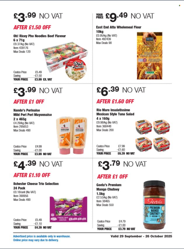 Costco offer - 29/09/2025 - 26/10/2025. Page 15