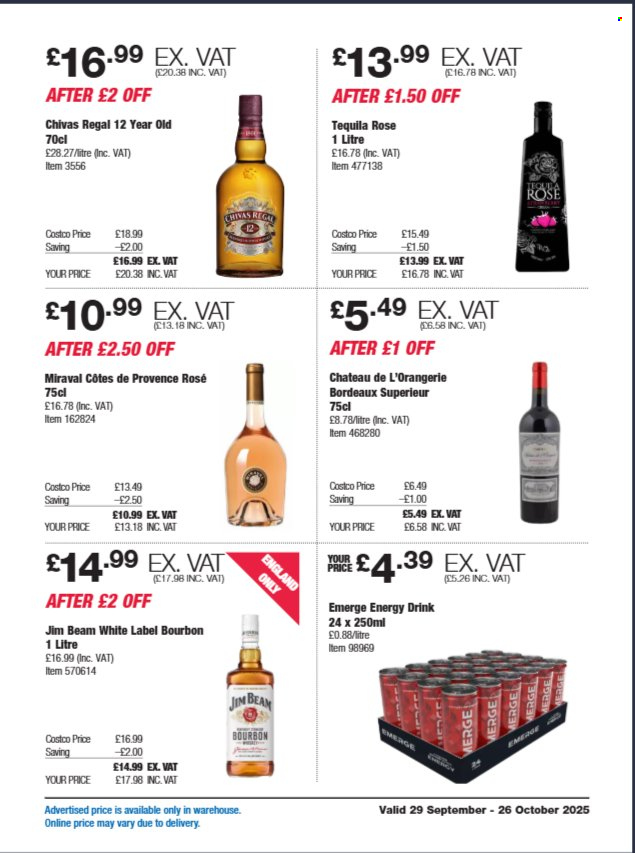 Costco offer - 29/09/2025 - 26/10/2025. Page 17