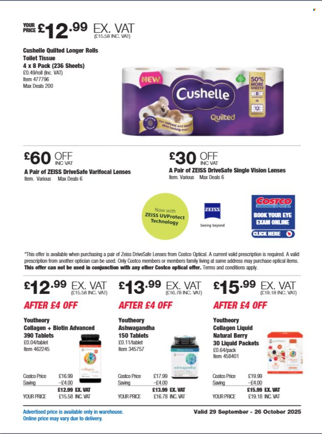 Costco offer - 29/09/2025 - 26/10/2025. Page 21